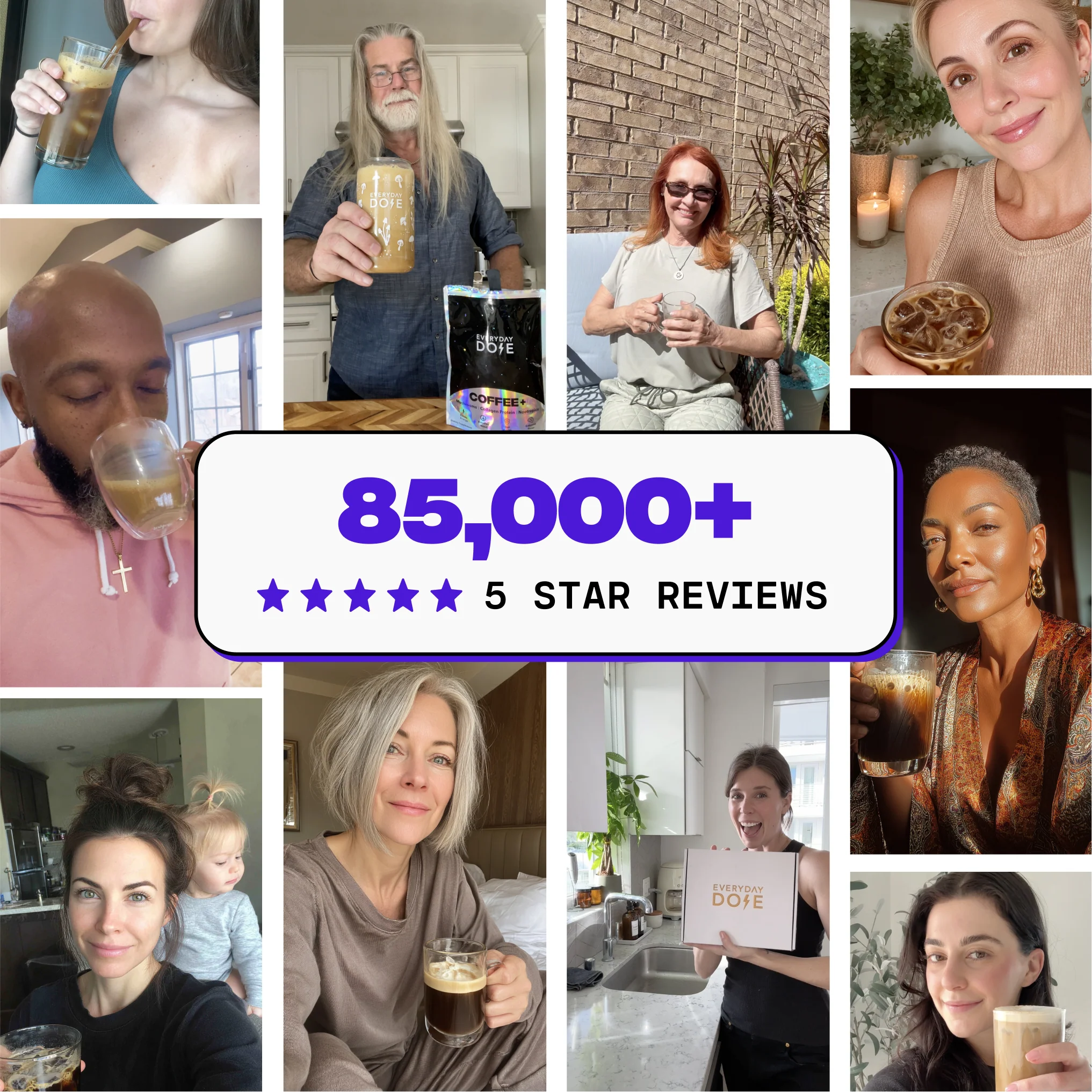90 Servings of Coffee+ Medium Roast + FREE Starter Kit - Image 3